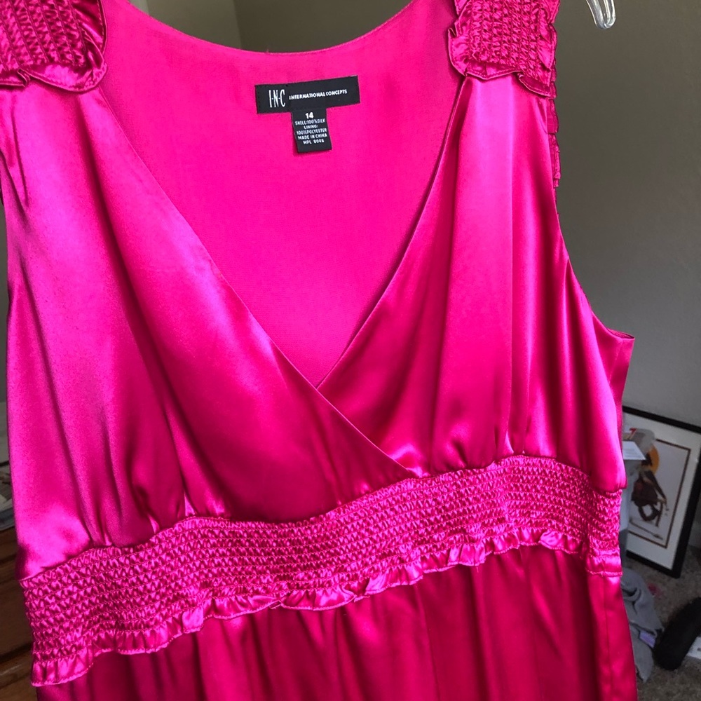 Satin INC blouse